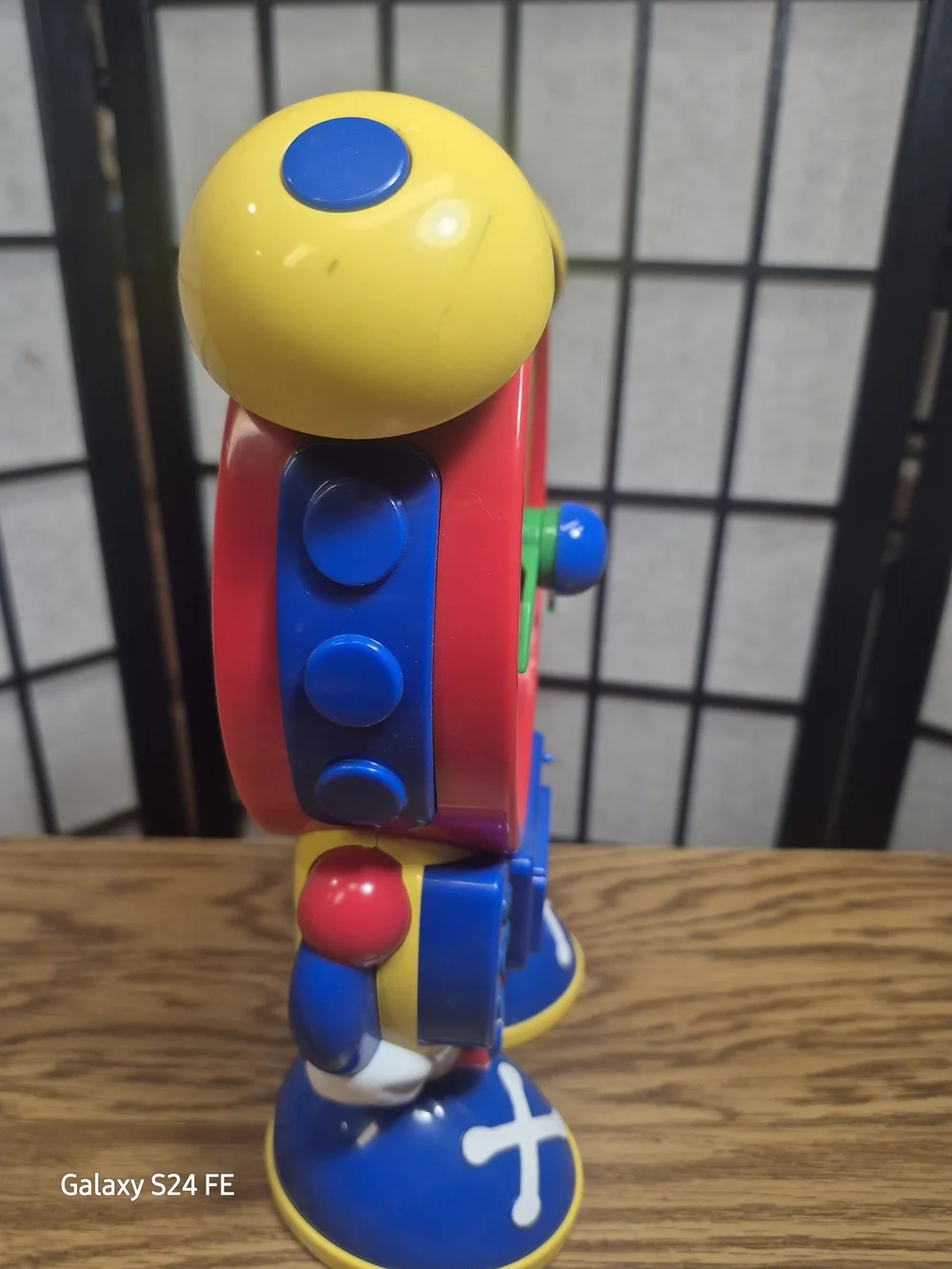 The Learning Journey Telly The Teaching Time Clock Blue/Yellow Educational